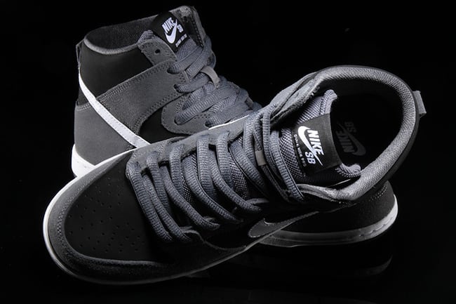 Nike SB Dunk High Pro Dark Grey Black White