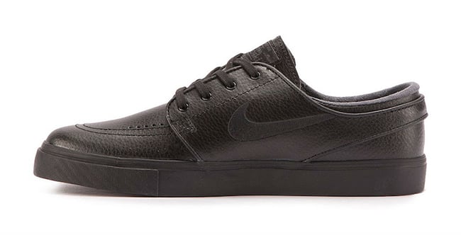 Nike SB Zoom Stefan Janoski Leather Triple Black