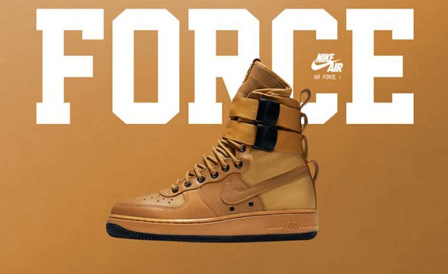 nike sf af1 wheat