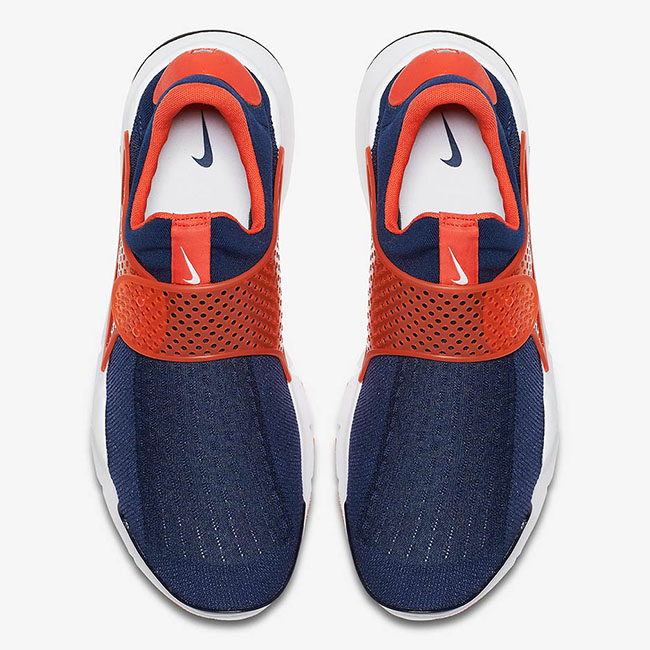 Nike Sock Dart Max Orange Midnight Navy