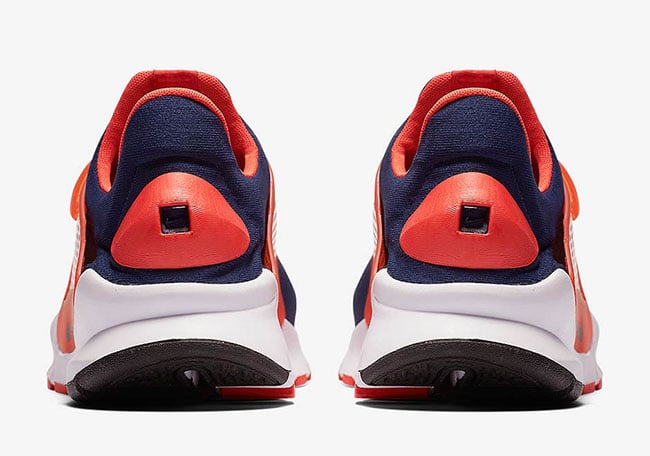 Nike Sock Dart Max Orange Midnight Navy