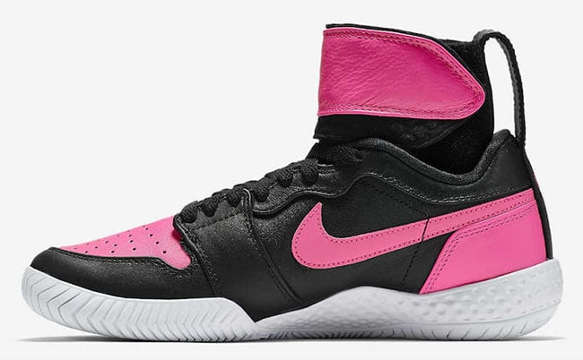 NikeCourt Flare AJ1 Black Pink