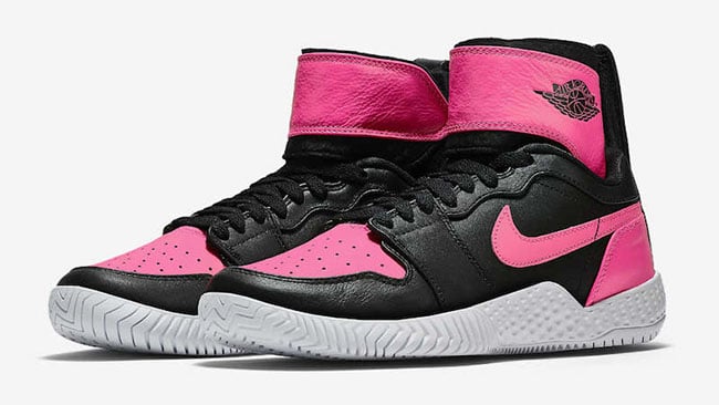 NikeCourt Flare AJ1 Black Pink