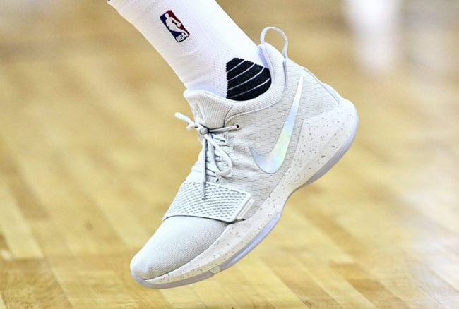 Paul George Wears the Nike PG 1 in London