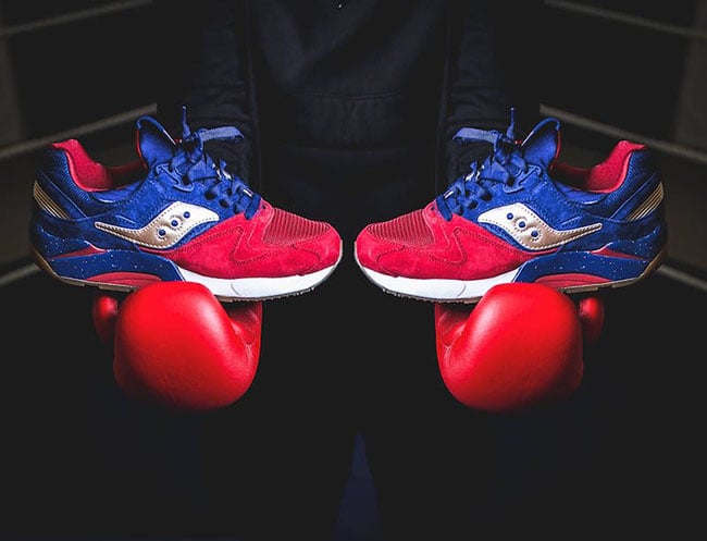 Saucony Grid 9000 Sparring with Saucony Sneaks