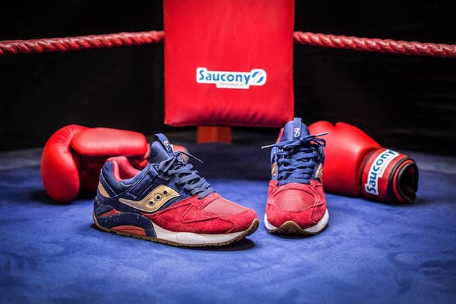 Saucony Grid 9000 Sparring with Saucony Sneaks