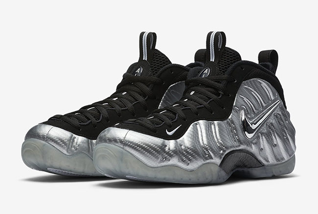 gray and black foamposites