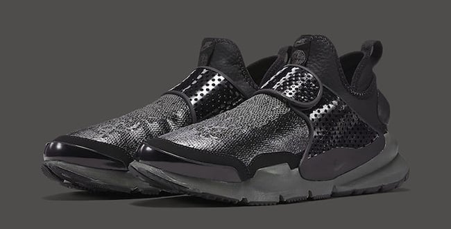 Stone Island x Nike Sock Dart Black 910090-001