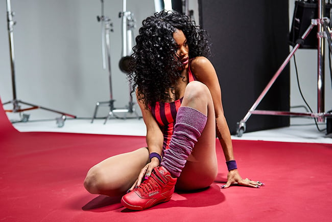 Teyana Taylor Reebok Freestyle Hi