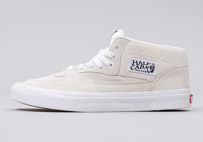 Indsprøjtning Forretningsmand Varme Vans Half Cab Bone White Suede Gum | SneakerFiles