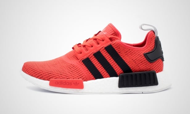 black with red nmd