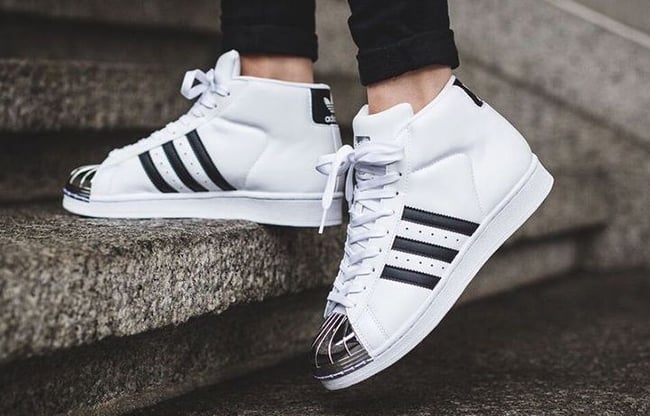 adidas pro model on foot