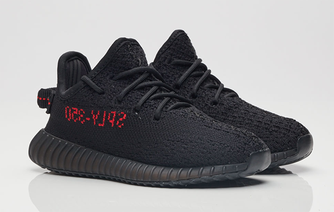 adidas Yeezy Boost 350 V2 Infant Black Red BB6372 | SneakerFiles
