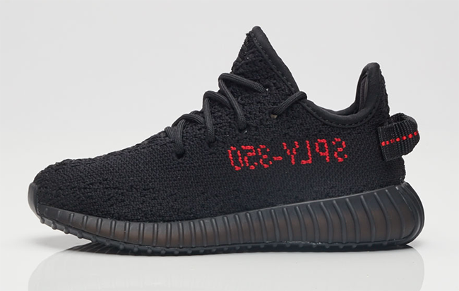 adidas Yeezy Boost 350 V2 Infant Black Red