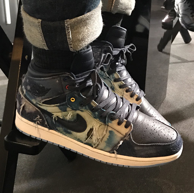 denim air jordan 1