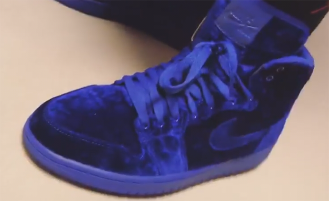 Air Jordan 1 Blue Velvet | SneakerFiles