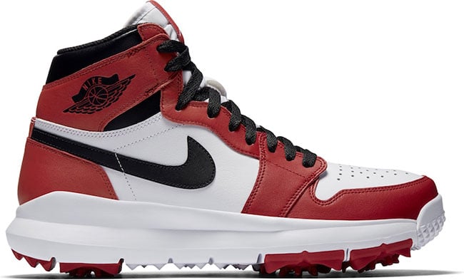 Air Jordan 1 Golf Shoe Chicago White Metallic | SneakerFiles