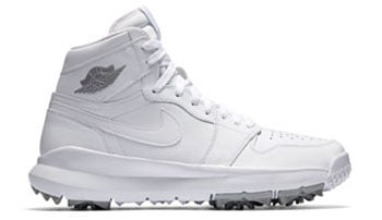 Air Jordan 1 Golf White Silver