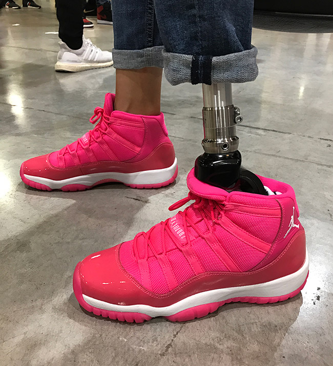 Air Jordan 11 Pink White PE