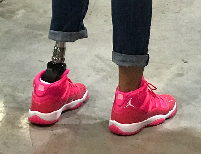 Air Jordan 11 Pink White PE