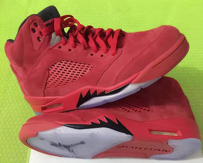 Air Jordan 5 Red Suede Release Date