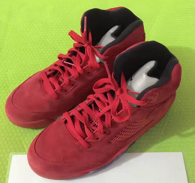 Air Jordan 5 Red Suede Release Date