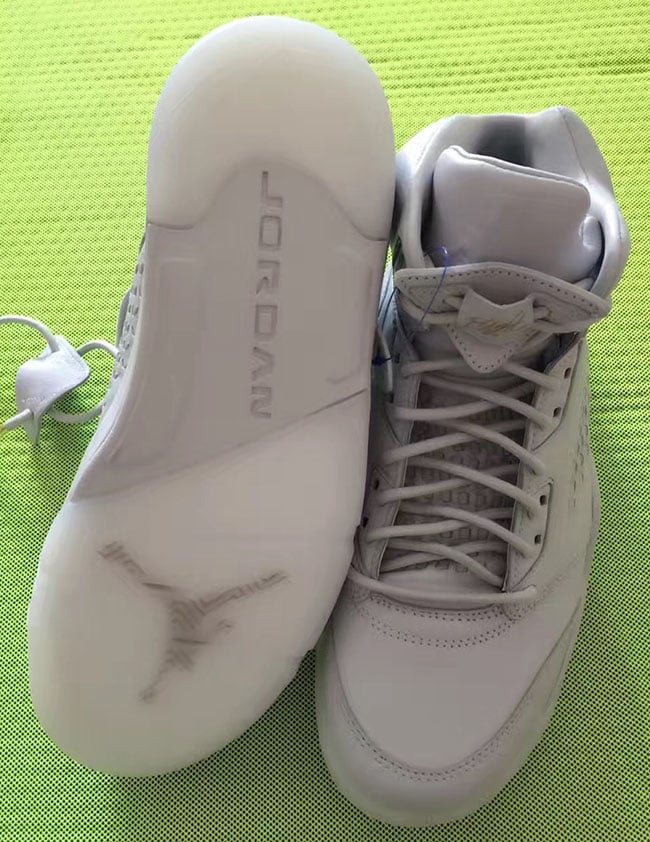 Air Jordan 5 Take Flight Triple White