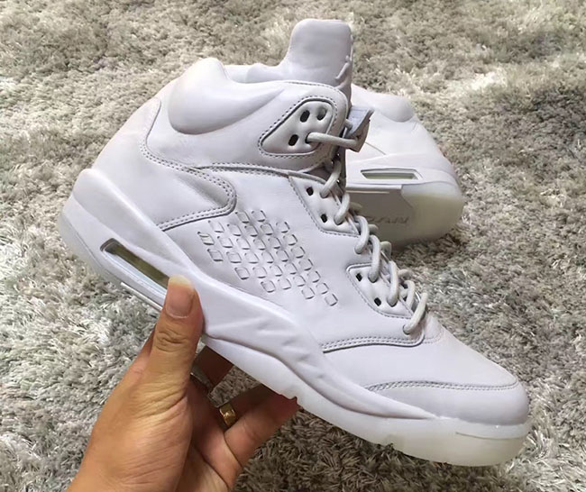 Air Jordan 5 Take Flight Triple White