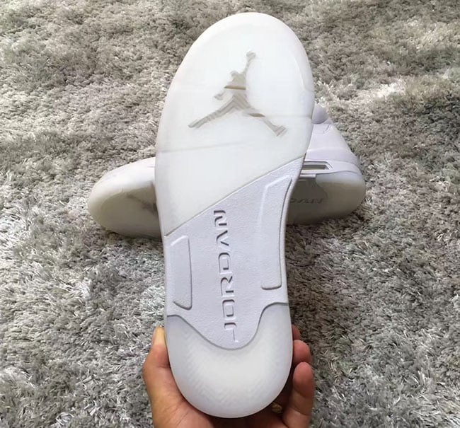 Air Jordan 5 Take Flight Triple White