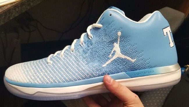 Air Jordan XXX1 Low UNC Tar Heels