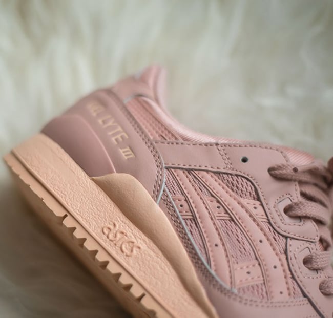 Asics Gel Lyte III Peach Beige Womens