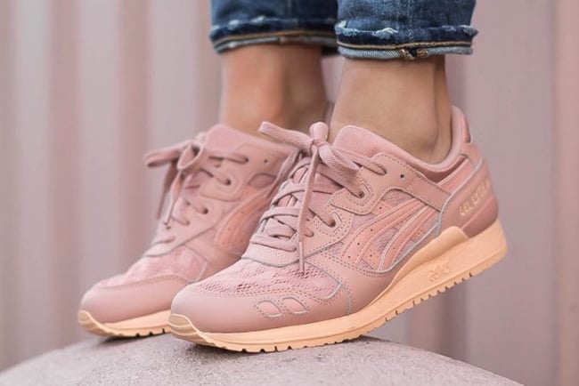 Asics Gel Lyte III Peach Beige Womens