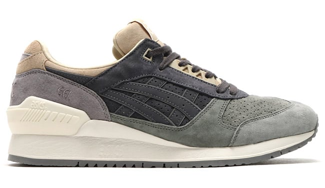 Asics Gel Respector Suede Dark Grey Indian Ink