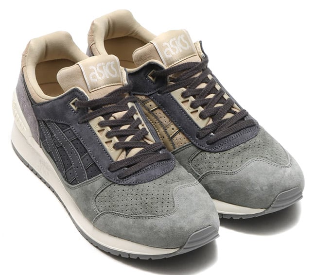 Asics Gel Respector Suede Dark Grey Indian Ink