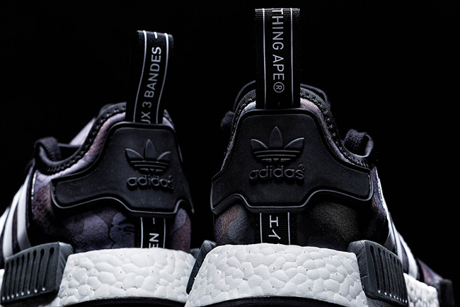 Bape adidas NMD Black Camo Raffle