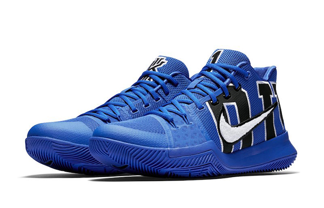 Duke Nike Kyrie 3 Blue