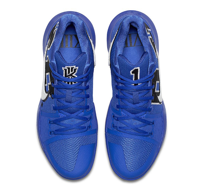 Duke Nike Kyrie 3 Blue