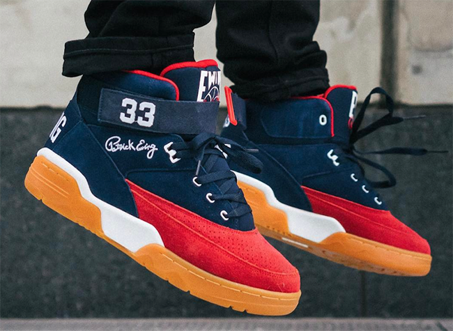 Ewing 33 Mid Navy Red Gum