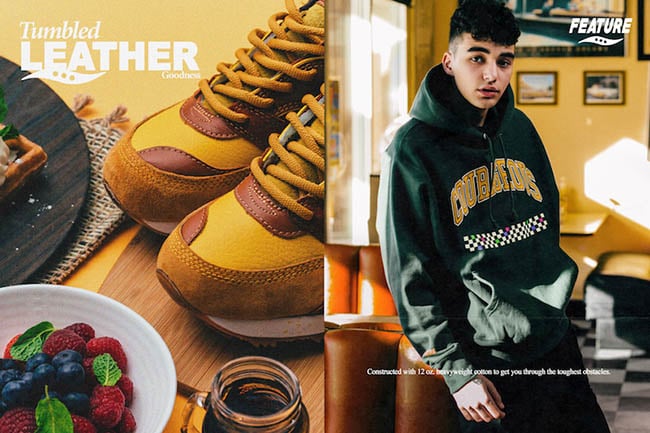 Feature x Saucony Courageous Belgian Waffle