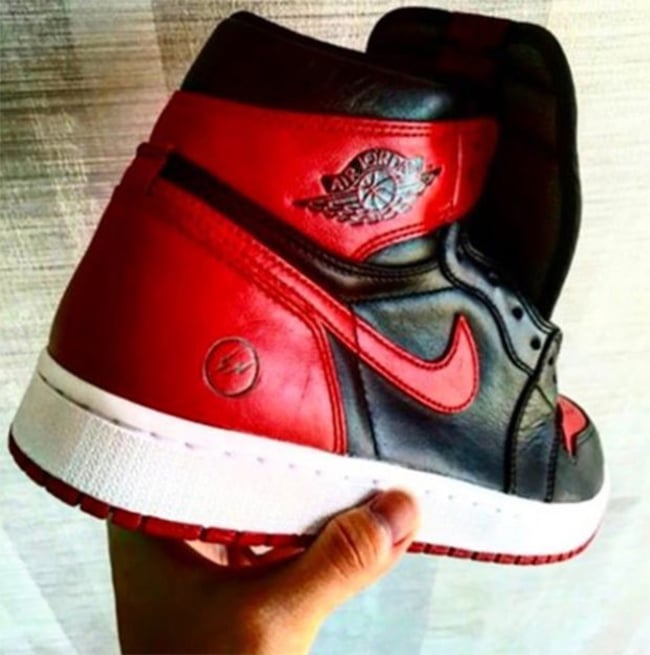 Fragment Design x Air Jordan 1 Bred Rumor