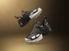 Nike Air Jordan Glow In The Dark Black And Gold Jordans