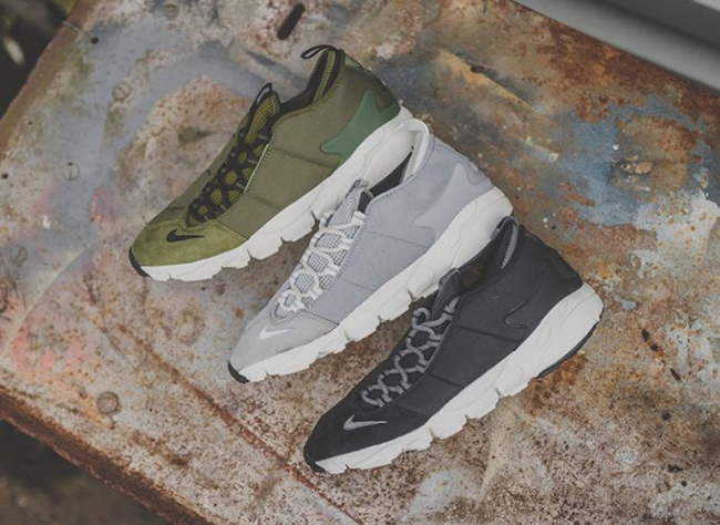 Three Colorways of the Nike Air Footscape NM Released