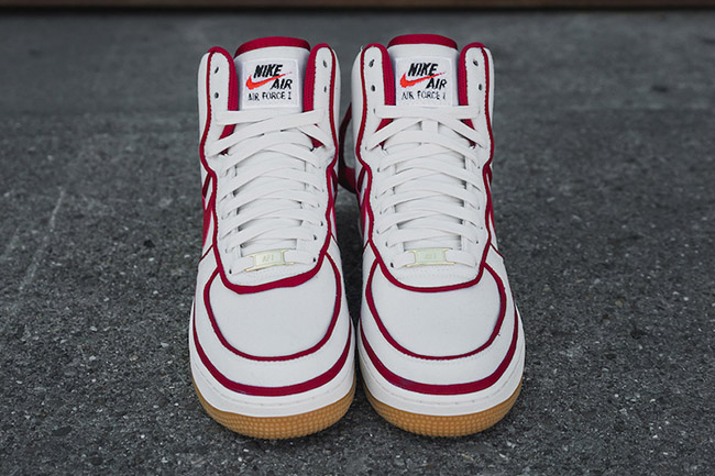 Nike Air Force 1 07 LV8 White Gym Red