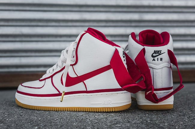 Nike Air Force 1 07 LV8 White Gym Red | SneakerFiles