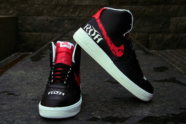 Nike Air Force 1 High ‘Ring of Honor’ Custom | Sneakers Cartel