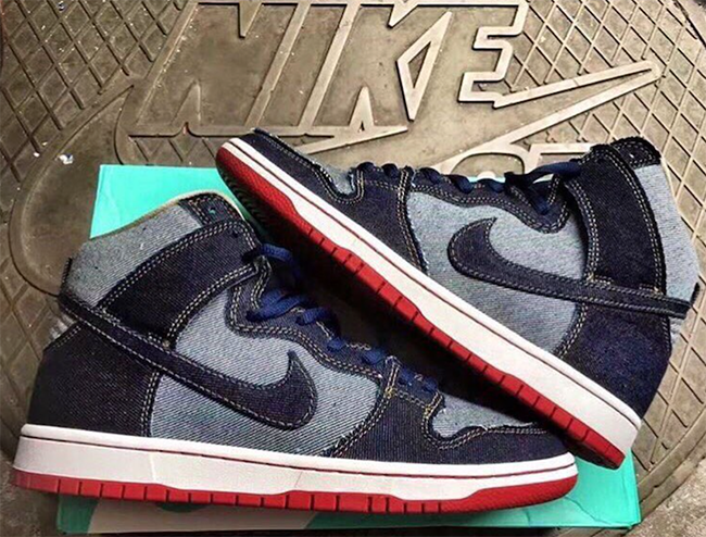 Nike SB Dunk High Denim Release Date