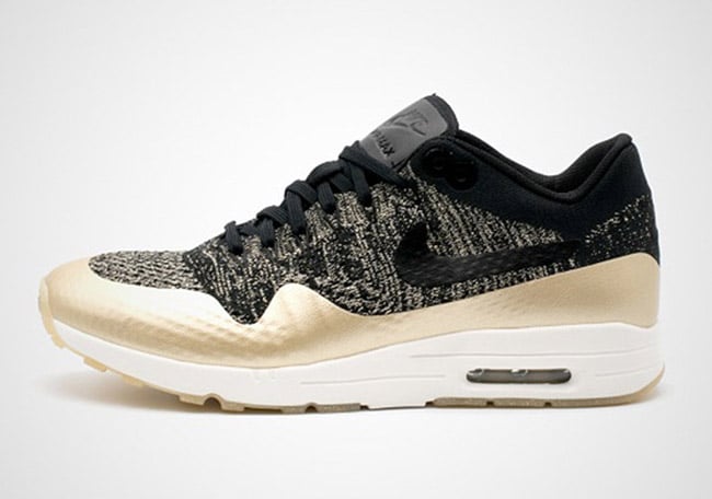 Nike WMNS Air Max 1 Ultra Flyknit Metallic Gold