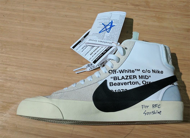 Off White Nike Blazer Mid Release Date Sneakerfiles
