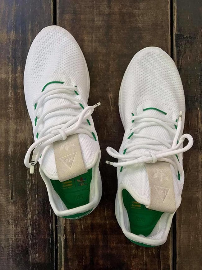 Pharrell adidas Stan Smith HU Human Race White Green