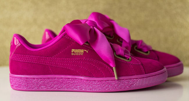 Puma Suede Heart Satin Valentines Day